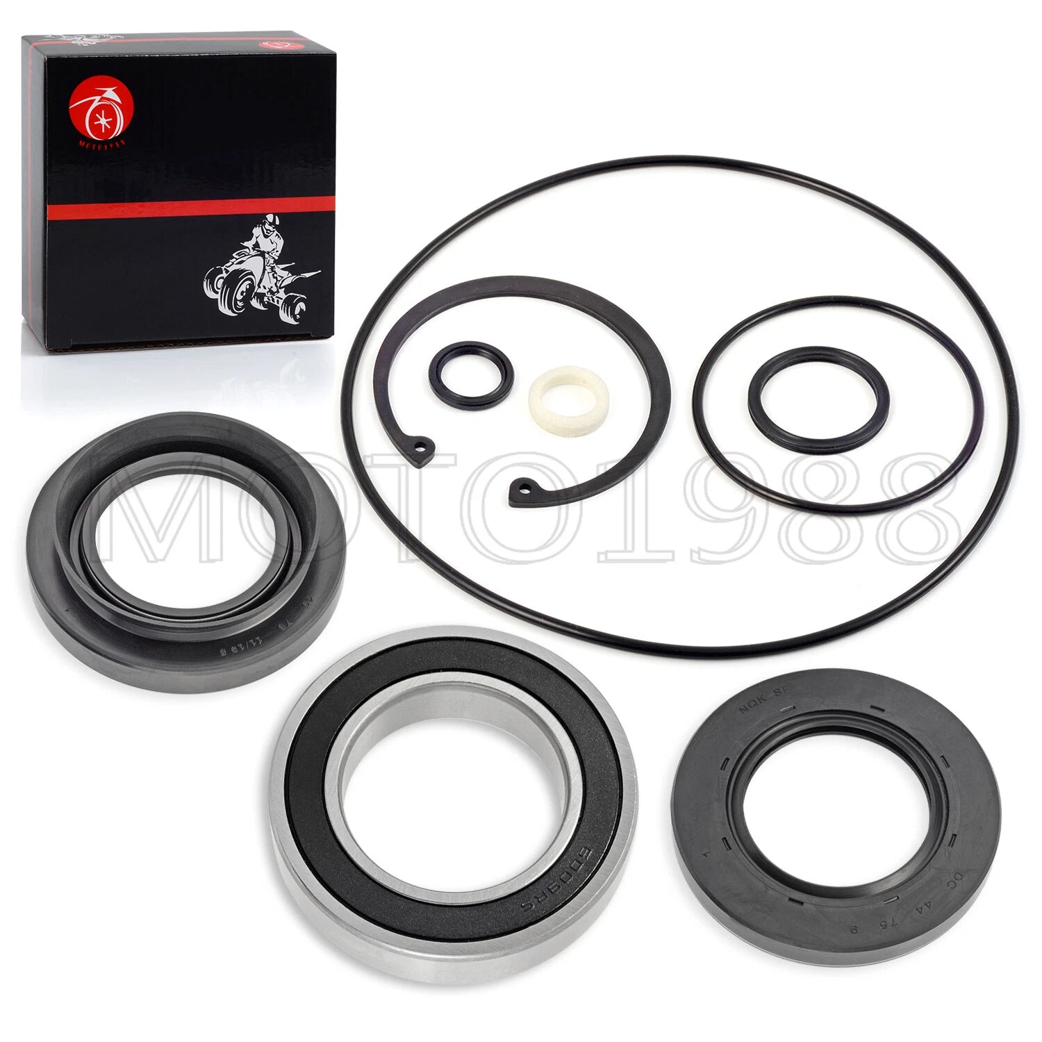 Rear Brake Drum Seal Bearing Kit for Honda Rancher 420 TRX420 (2007–2013)