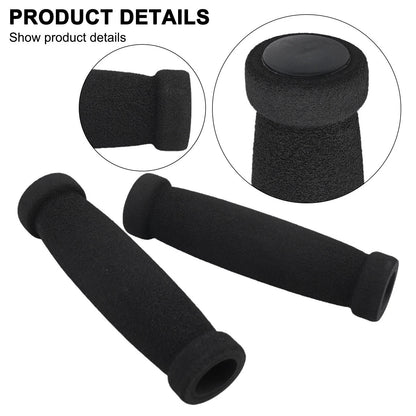 Anti Slip Black Bike Handlebar Grips for MTB Bicycles