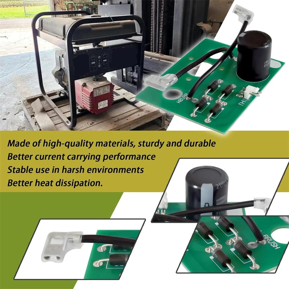 Rectifier Board for Coleman Powermate Generator (Replaces 0062974)