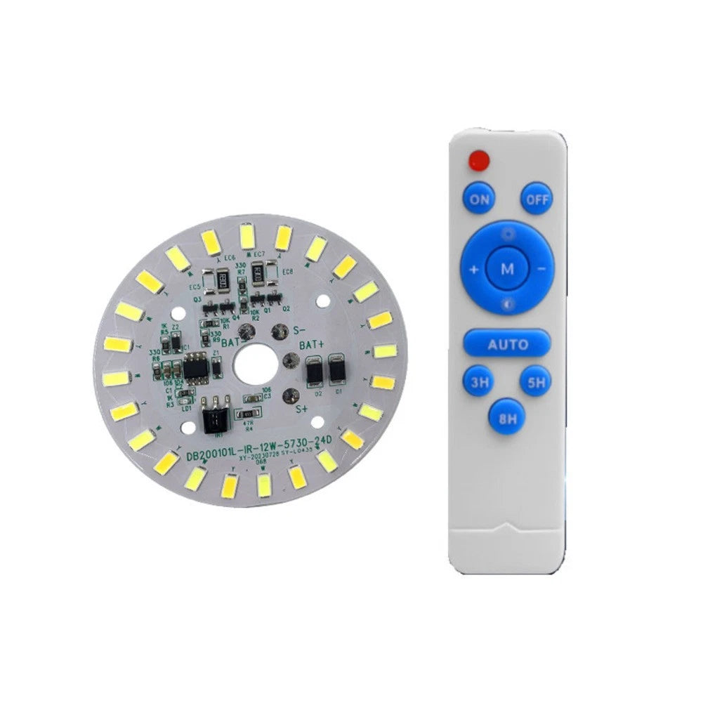 Remote Solar Ceiling Light Panel - Two Color Choices