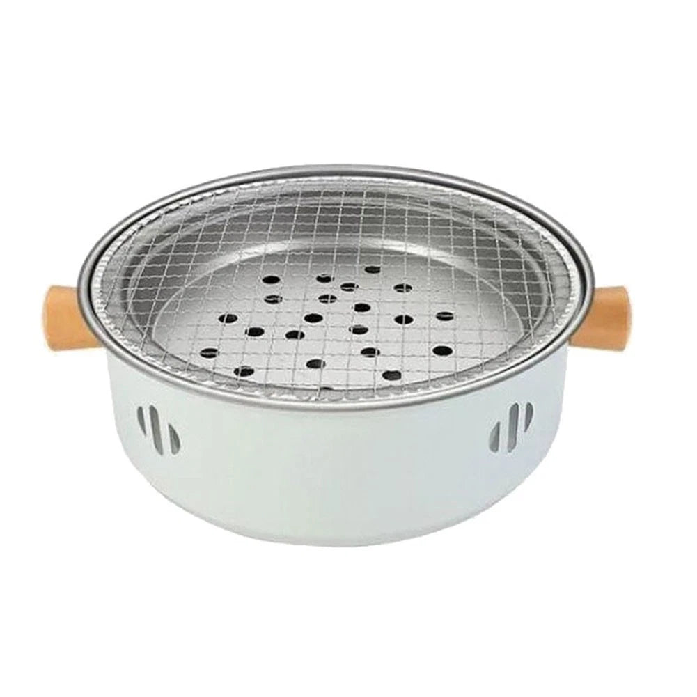 Charcoal Grill with Non-Stick Grate for Outdoor Cooking