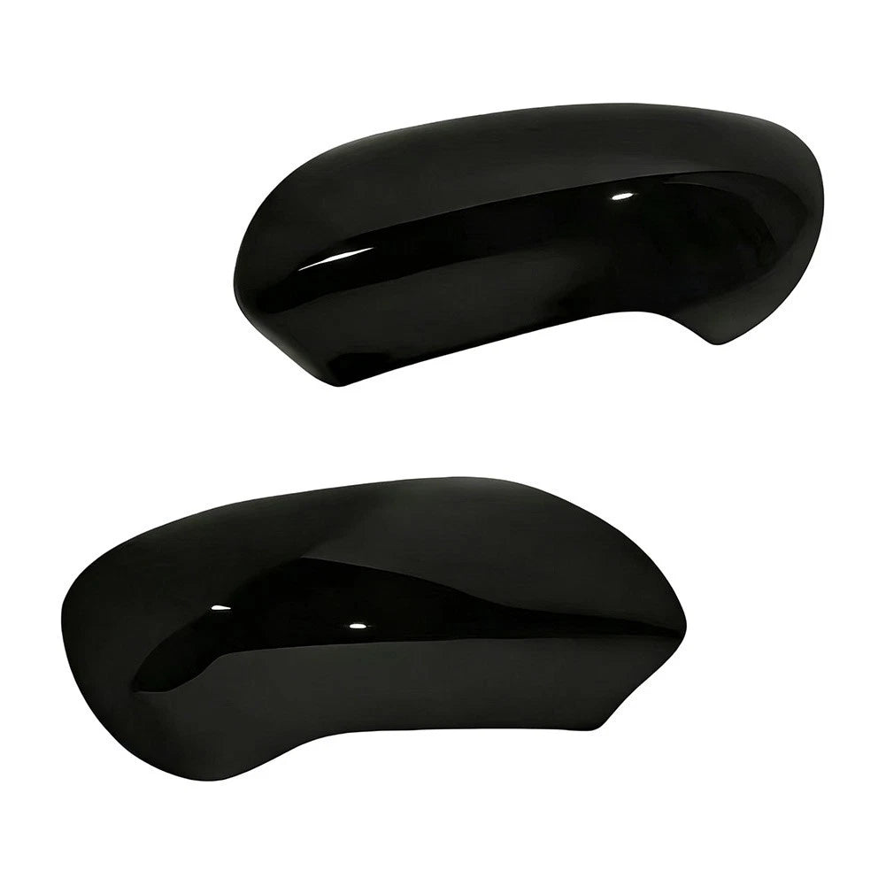 Rear View Mirror Cover for Nissan Qashqai J10 (2007–2014) Glossy Black