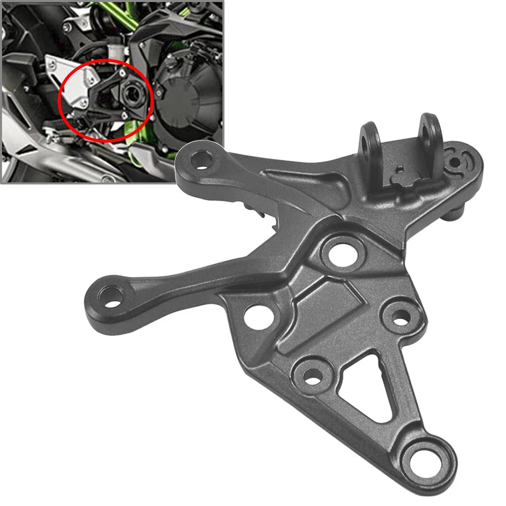 Front Right Footrest Peg Bracket Mount for Kawasaki Z900 (2017–2023)