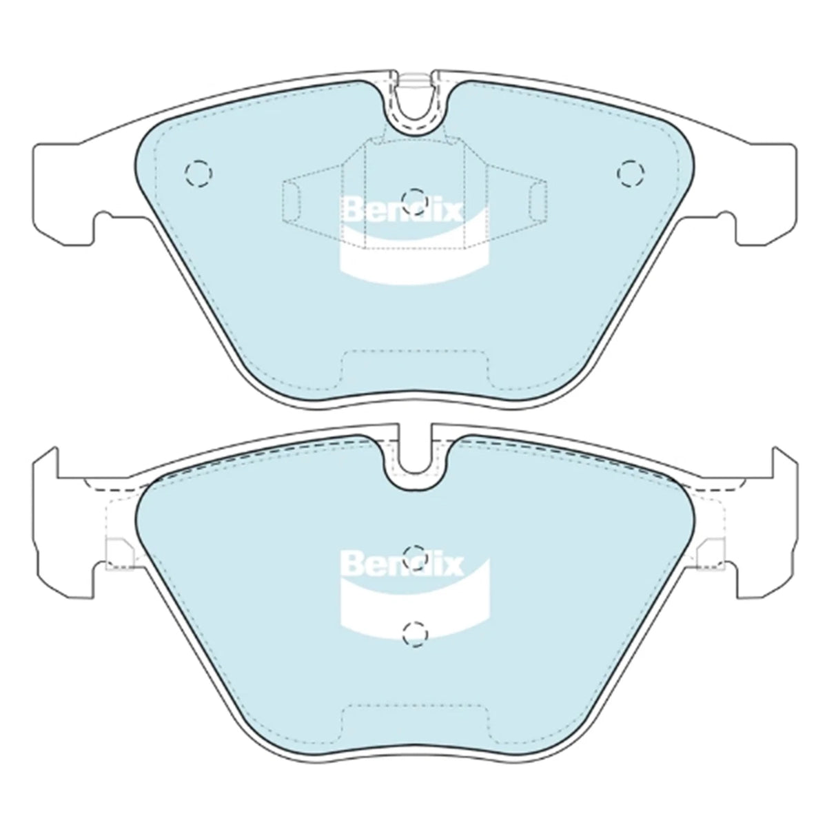 Bendix Front Disc Brake Pads for BMW 320i E90 E91 (2006–2013) 05010 312mm
