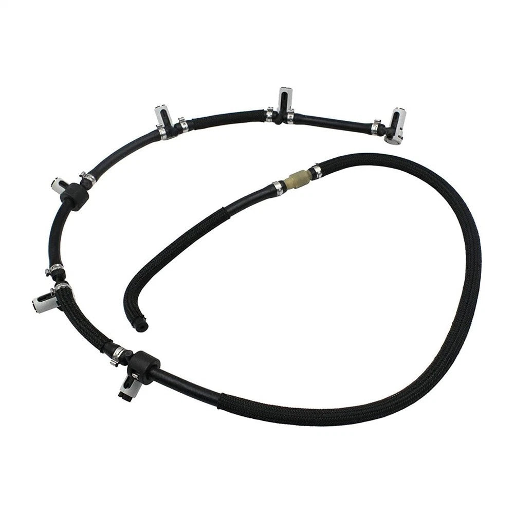 For BMW M57 3 5 6 7 X3 X5 Fuel return Line Hose Pipe Injector Hose Leak Line 1Pc