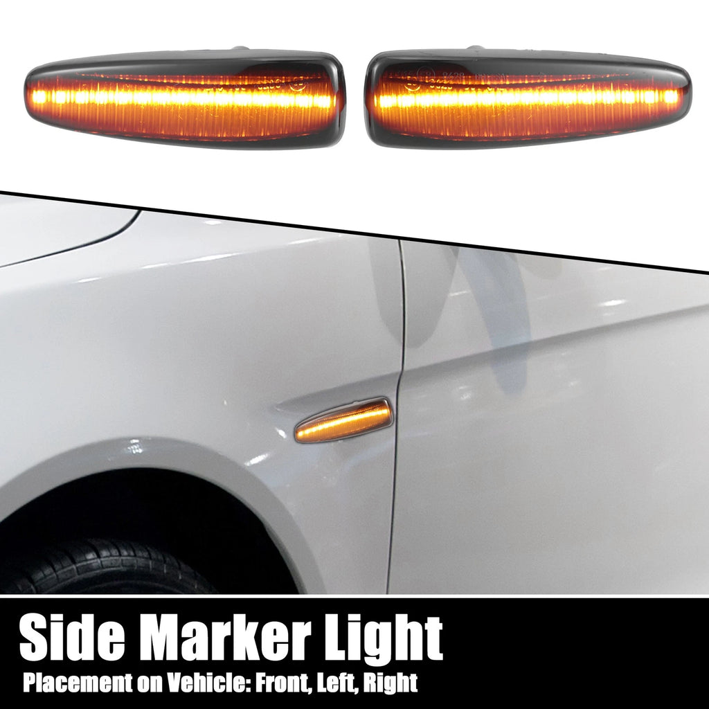 LED Side Marker Lights Pair for Mitsubishi Lancer VIII (2008–2016)
