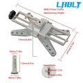 3D Wheel Alignment Tool with Clamp & Magnetic Adapter for Universal Rims (11-25")