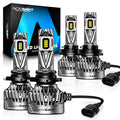 4X LED Headlight Bulbs for 6500K Super Bright White