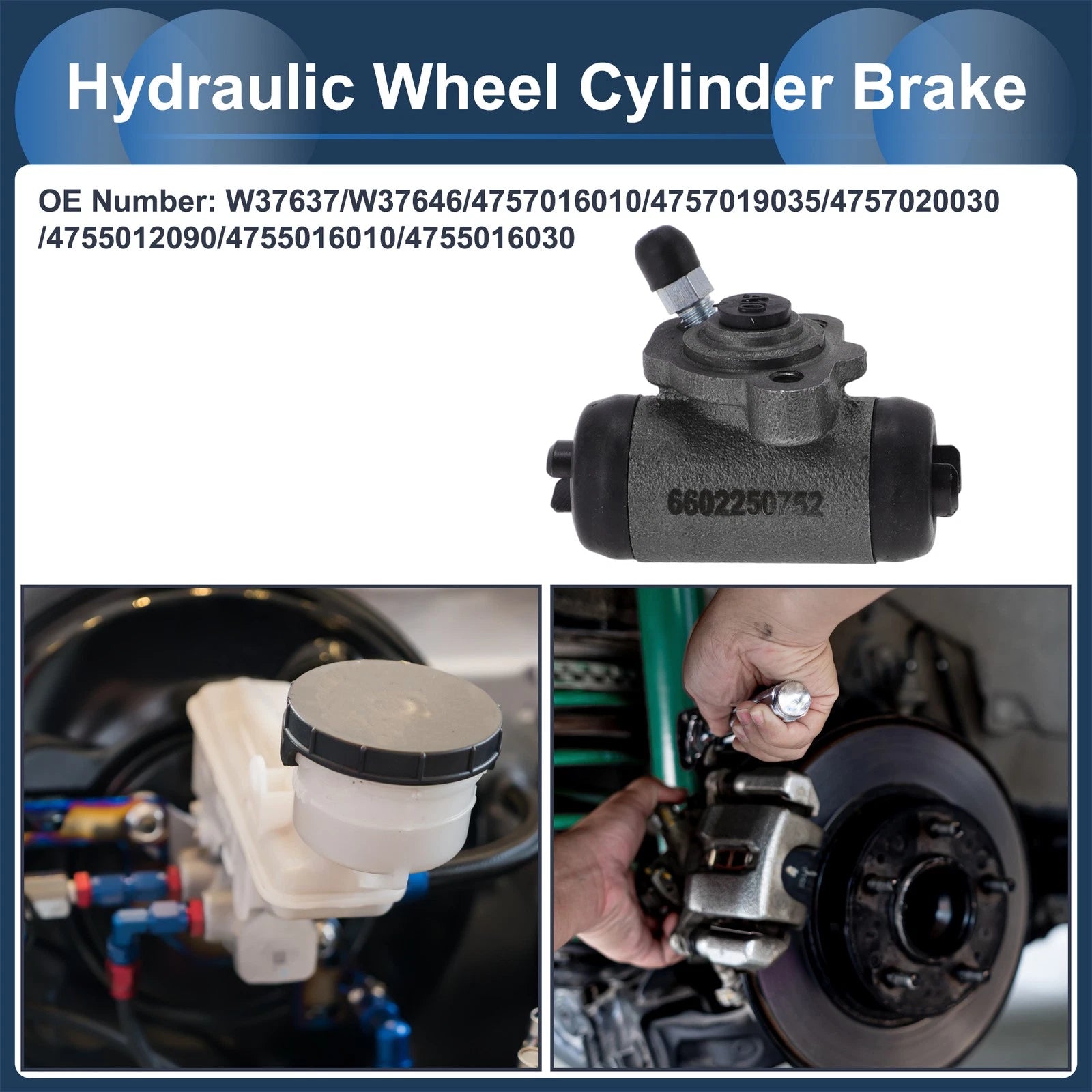 Rear Left Brake Wheel Cylinder Replacement for Toyota Corolla (1986–2002)