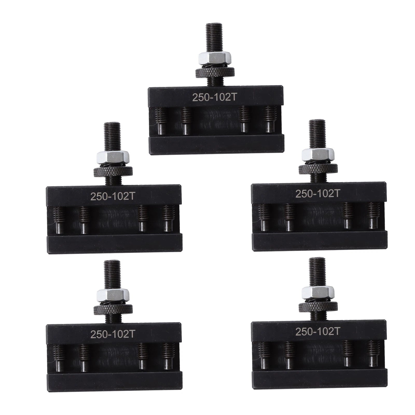 5Pcs Quick Change Tool Post Holder for AXA 250-102XL (Oversize 5/8")