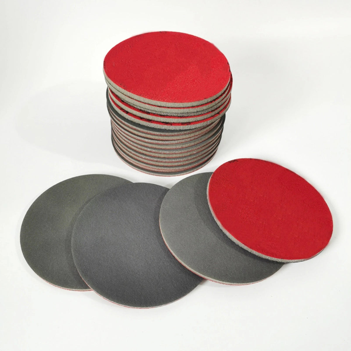 12 pcs 5 Inch Sanding Pads for Bowling Ball Maintenance (Grits 400-3000)