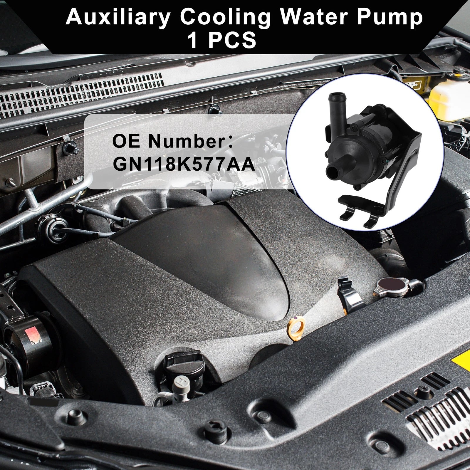 Auxiliary Cooling Water Pump Replacement for Ford EcoSport (2018–2021)