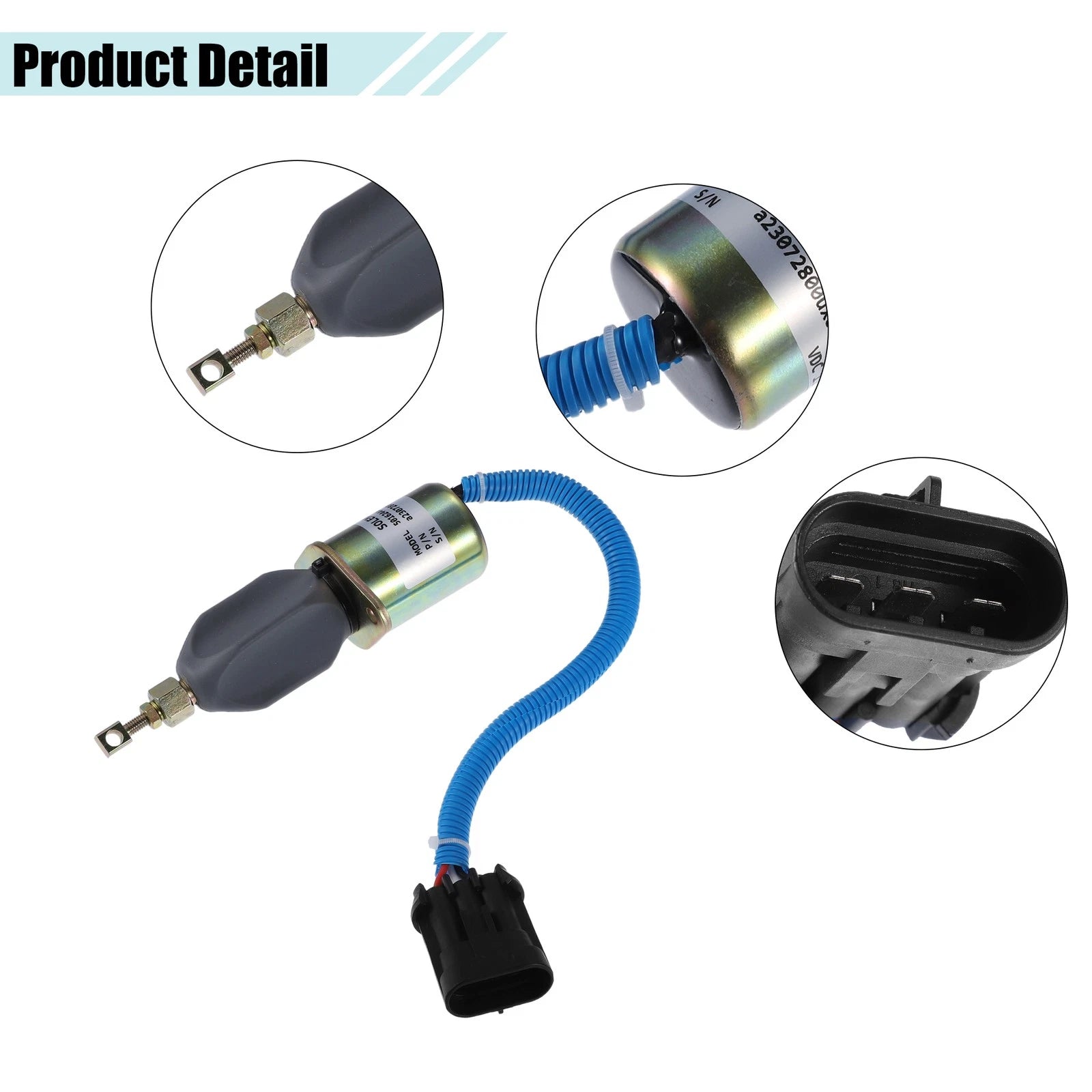 Fuel Shut Off Solenoid Valve Replacement for Dodge Ram 2500 (2010–2024)