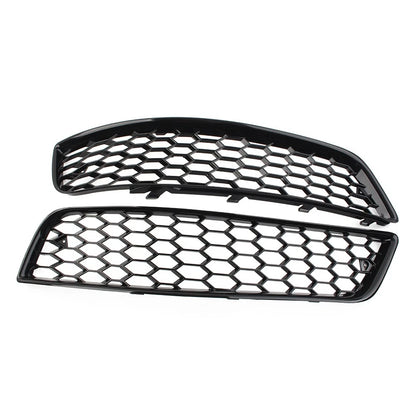 Front Bumper Honeycomb Fog Light Grille Cover for Audi A3 8P (2009–2013)
