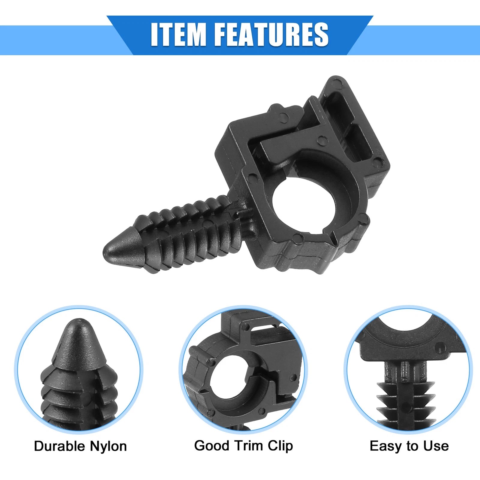 20 Pcs Wire Cable Routing Retainer Clips for Buick Skylark (1992–1998)