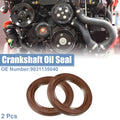 2pcs Engine Crankshaft Oil Seal Replacement for Toyota Celica Corolla MR2 (1990–2005)