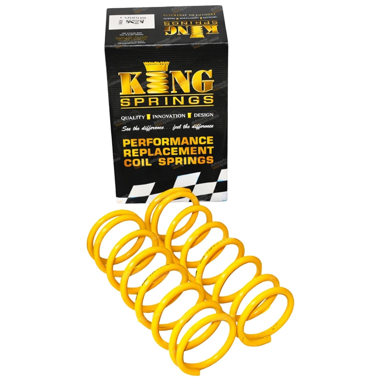 Pair Rear Coil Springs for Holden VE Commodore Ute (2007–2012)