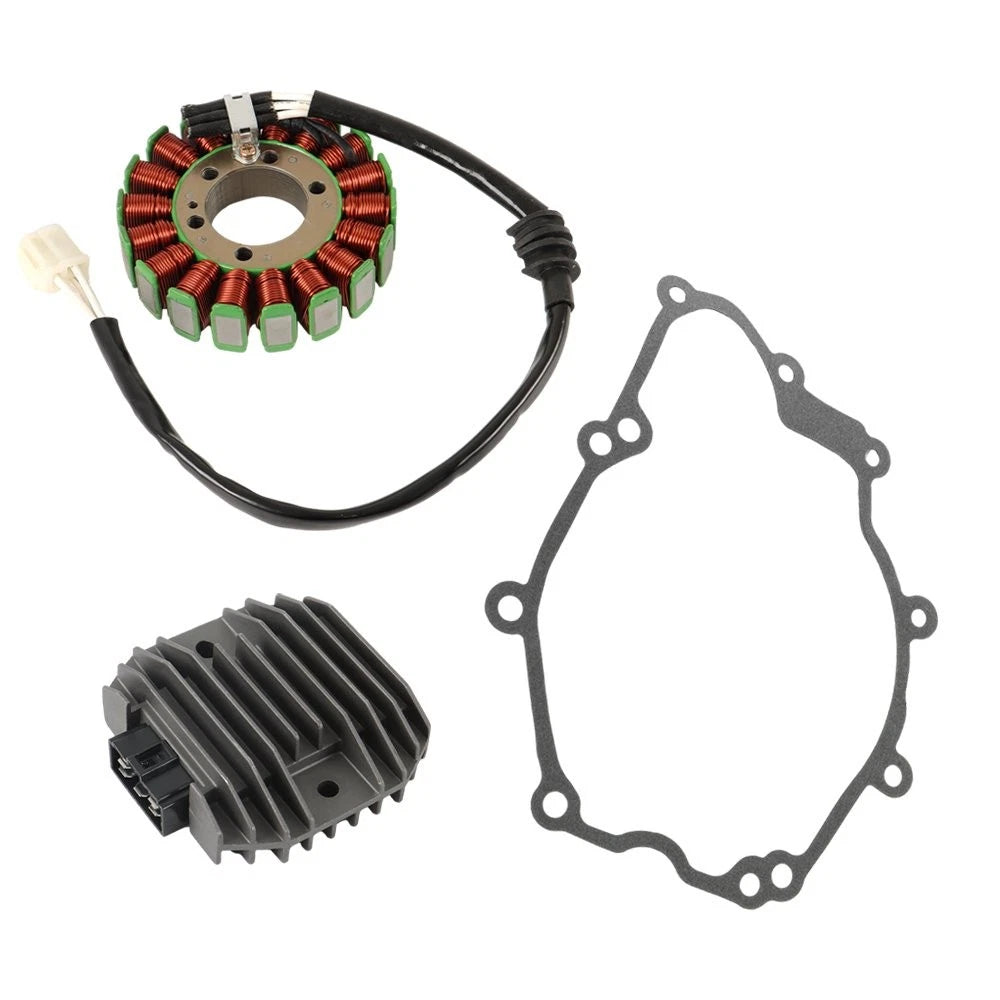Stator and Regulator Rectifier with Gasket for Yamaha YZF-R6 (2003–2005)