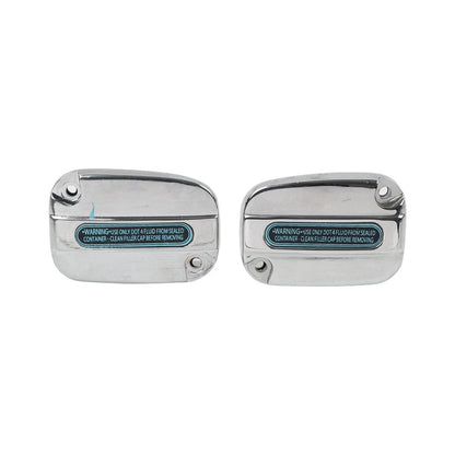 Chrome Front Brake Master Cylinder Cover for Harley Touring Electra Glide (2008–2023)