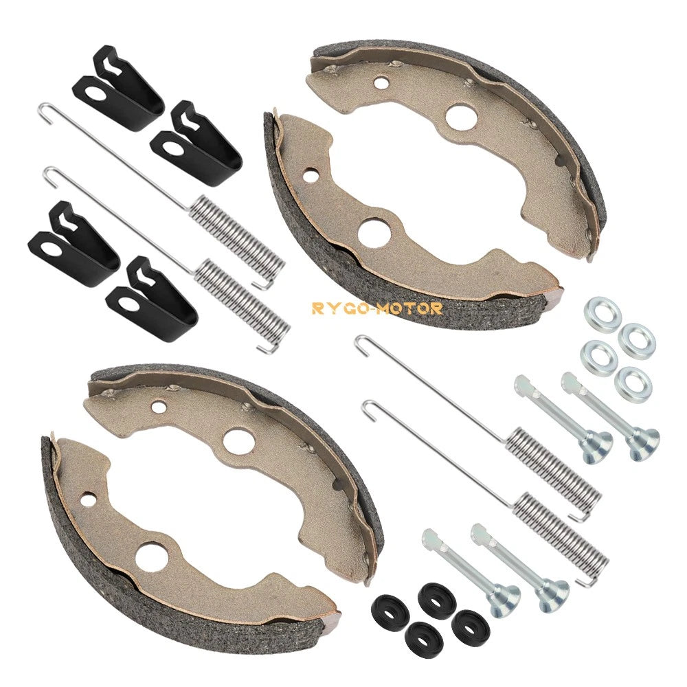 Front Brake Shoes W/ Pins Kit for Honda TRX400 Foreman/FourTrax Rancher (1995–2007)