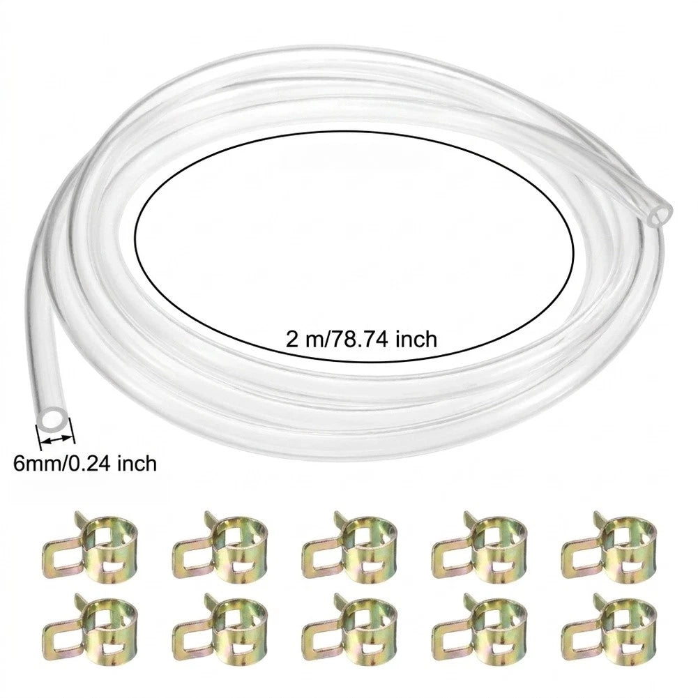 6mm Fuel Hose for Automotive Applications (Flexible, Fuel Resistant)