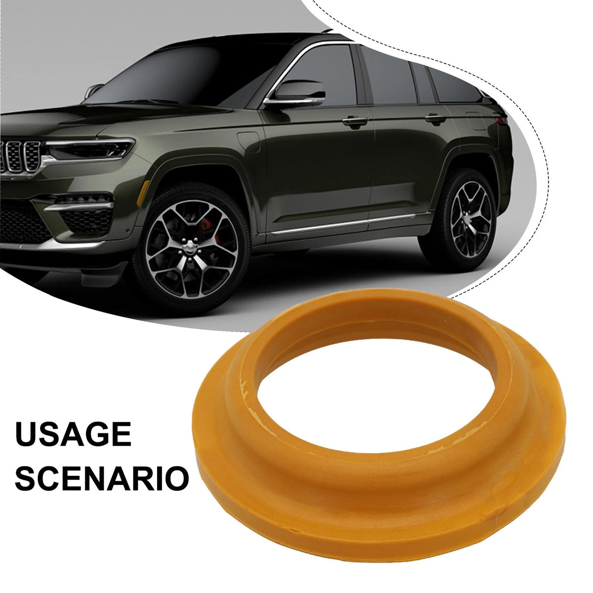 Upper Spring Seats Isolator for Chrysler 200, Dart, Cherokee (2011–2017)