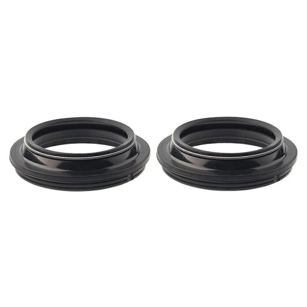 2X Front Fork Damper Shock Absorber Dust Seals for Motorcycle (41X54)