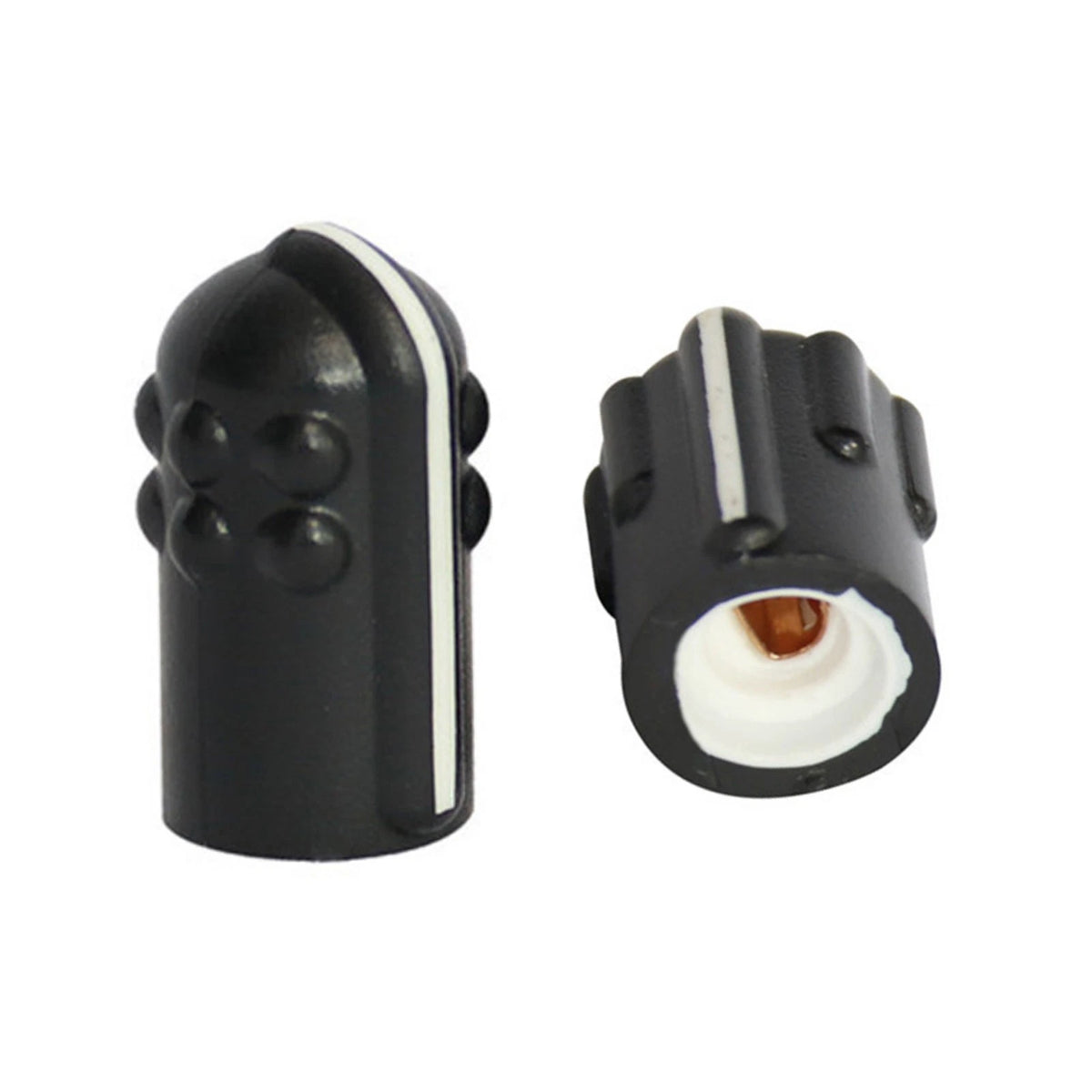 1 Pair Radio Volume & Channel Selector Knobs for Motorola MTS2000 (1995–2005)
