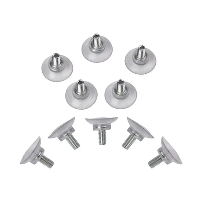 Set of 4 Rubber Suction Hooks for Automotive Accessories