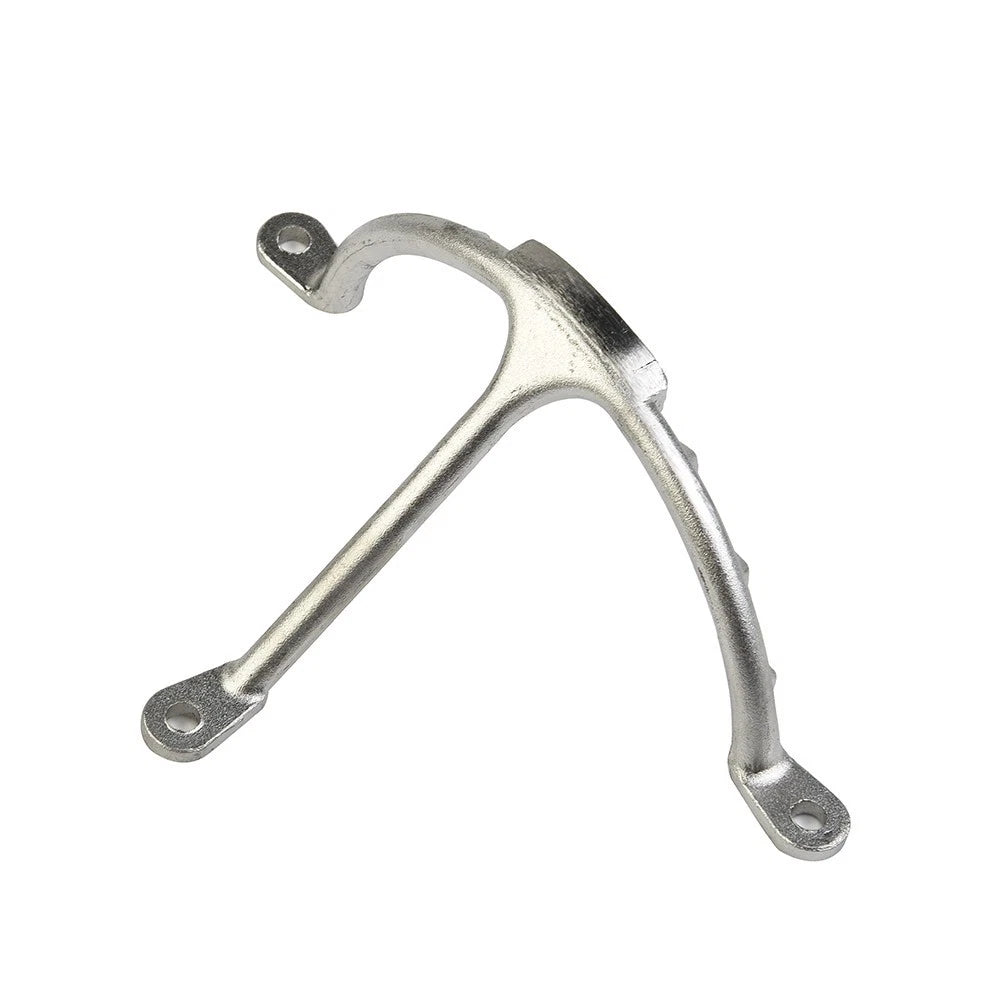 Stainless Steel 3-Prong Bracket Wire Holder for Boat (Marine Accessories)