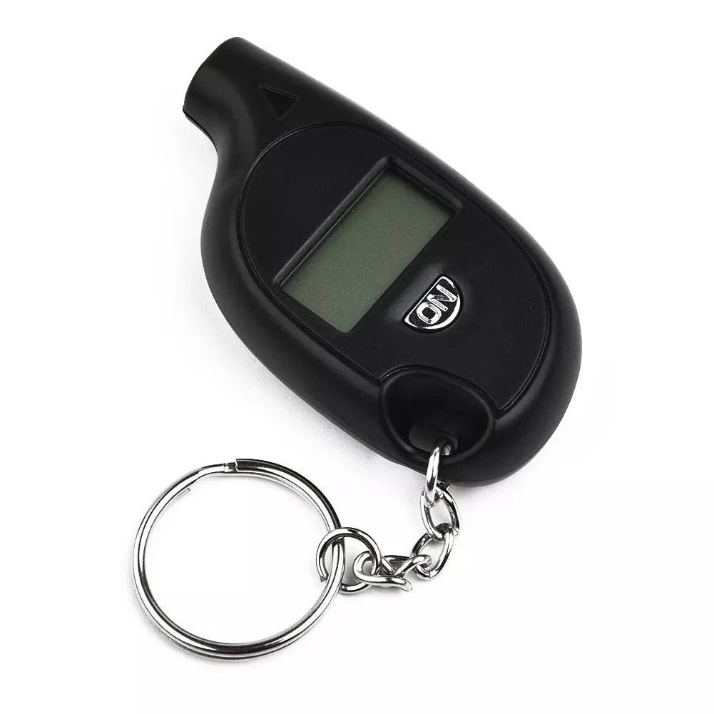 Tire Gauge Tester Key Ring Attachment for Accurate Measurements