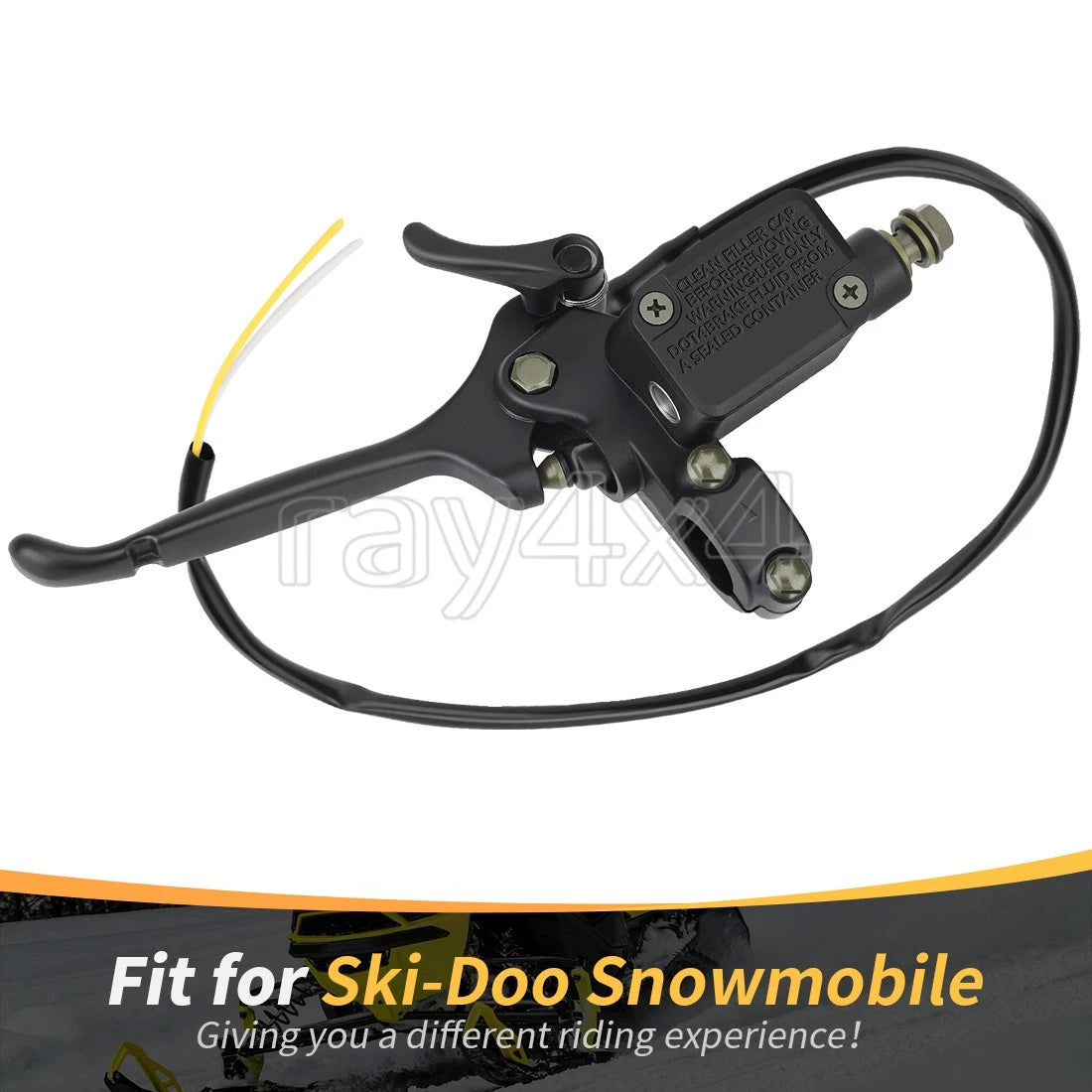 Brake Master Cylinder Assembly w/Switch for Ski-Doo MX Z (440–700)