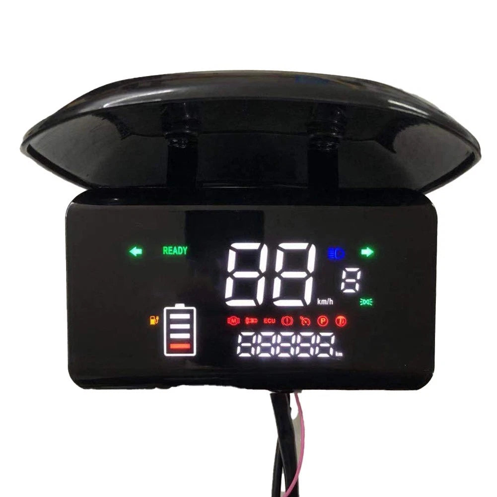 LCD Motor Speedmeter Display for Electric Bikes (48V 72V)