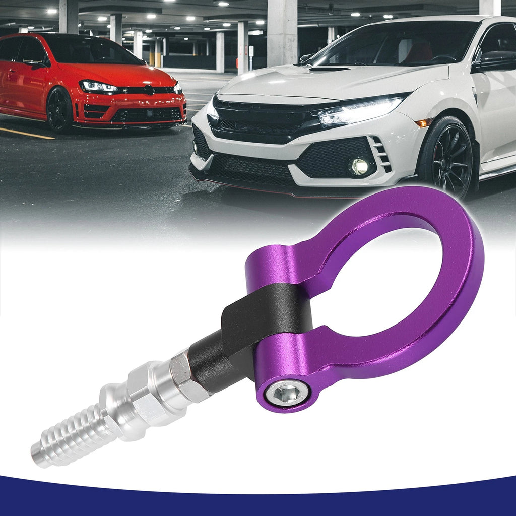 Front Tow Hook Trailer Ring Eye Replacement for Universal Fit (Any Year)