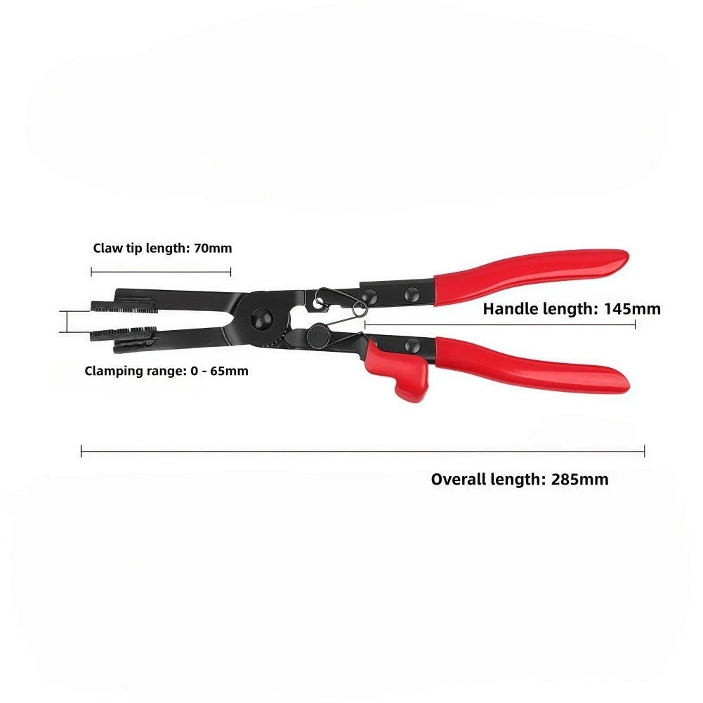 Elbow and Straight Type Toothed Clamp Removal Tool for Auto Repair Kits
