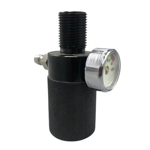 Air Fill Adapter with 40MPa Pressure Gauge and 8mm Quick Connect Fitting