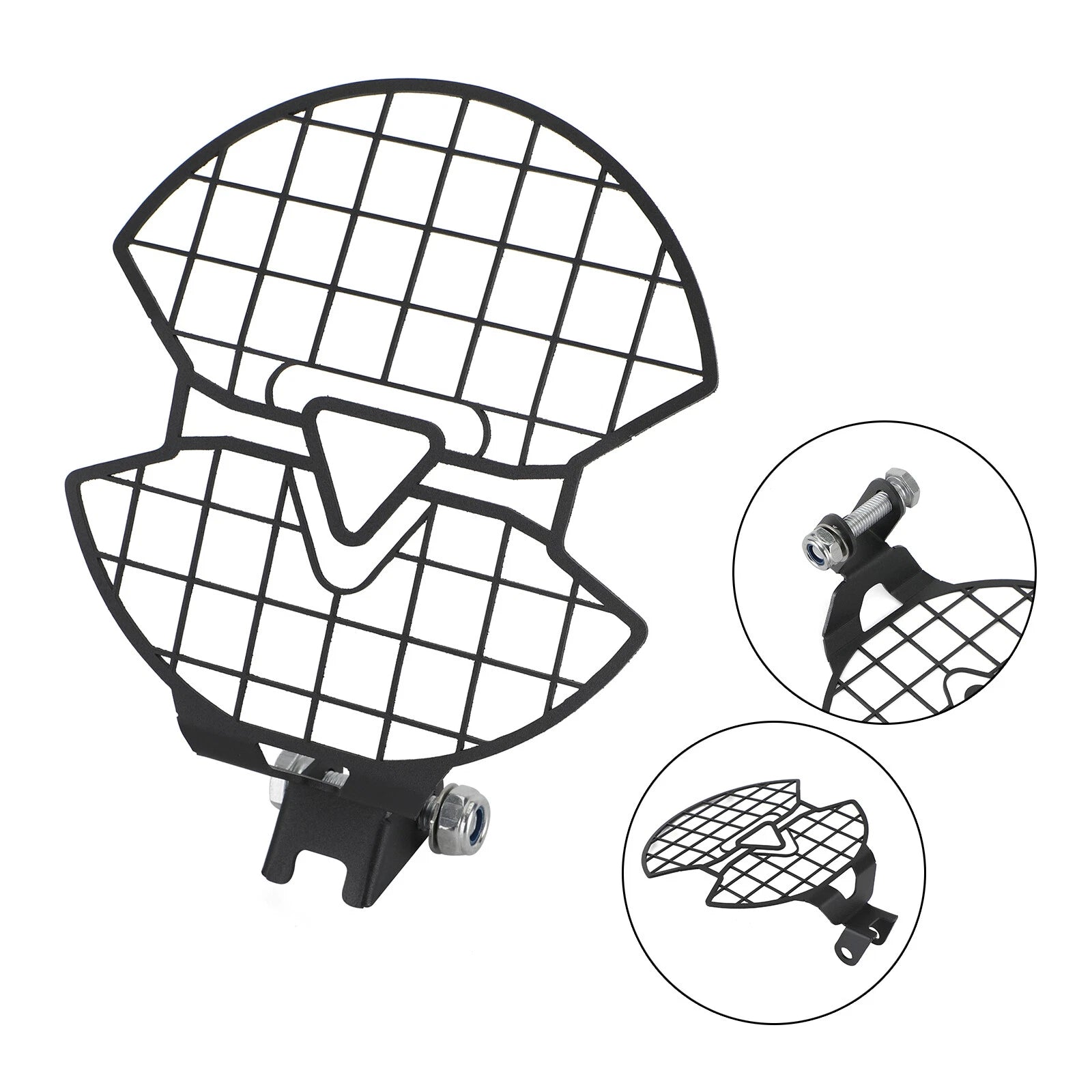 Front Headlight Guard Cover for TR Trident 660 (2020–2022) T9 Black