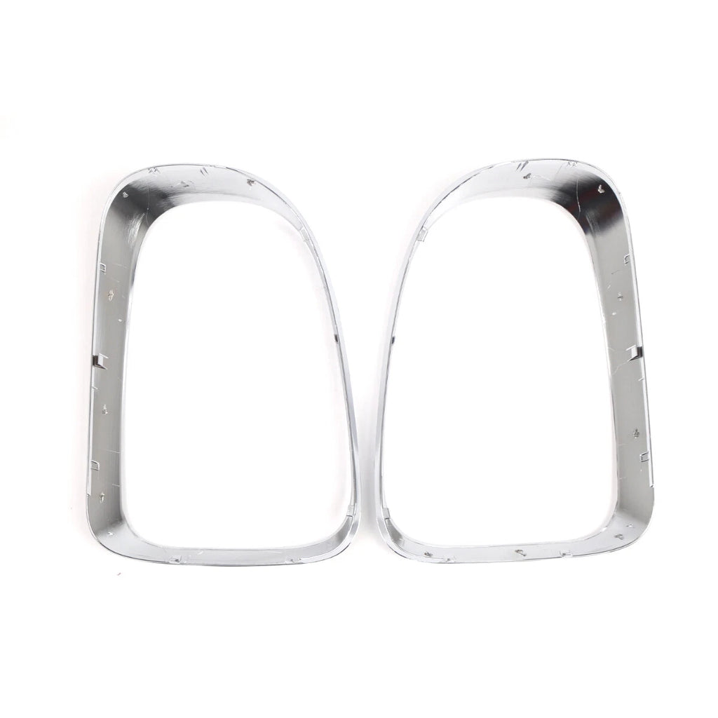 Set of 2 Tail Light Ring Bezel Trim for MINI Cooper Countryman (2017–2023) Chrome ABS