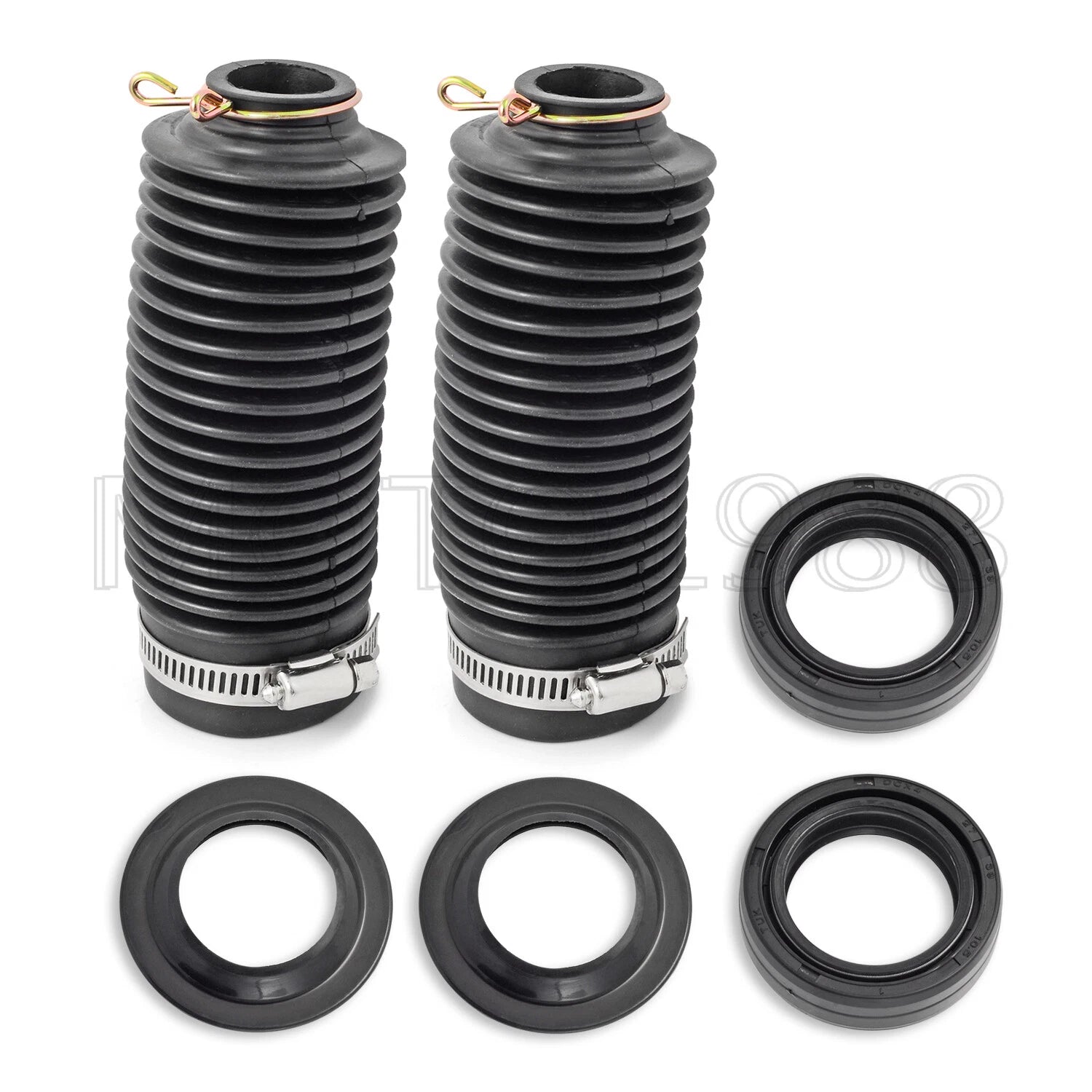 Front Fork Oil Dust Seal & Boot Kit for Honda XR100R (1985–2004), CRF100F (2004–2013)