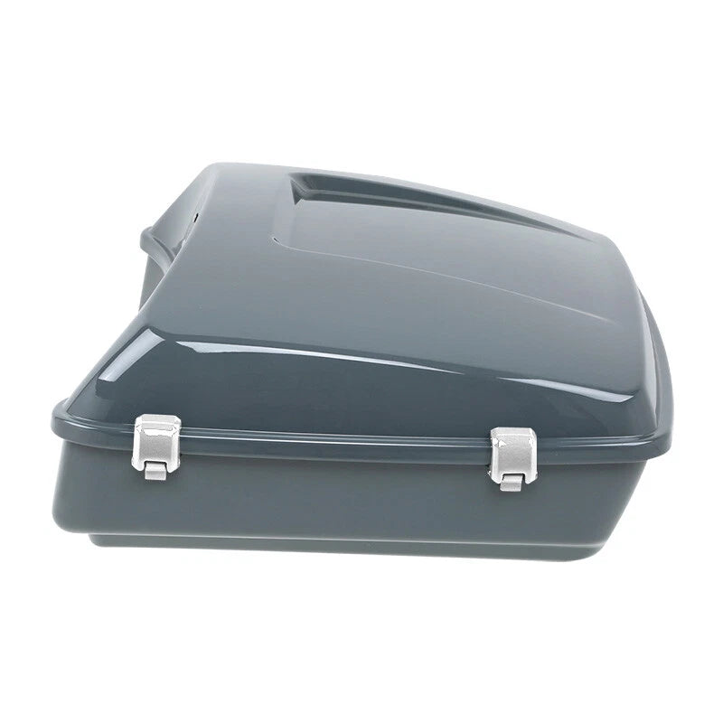 Chopped Trunk Backrest Mount Light for Harley Touring (2014–2026) Gunship Gray