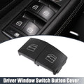 2pcs Left Right Window Lift Switch Button Cover Replacement for Mercedes GLE500 (2016–2019)