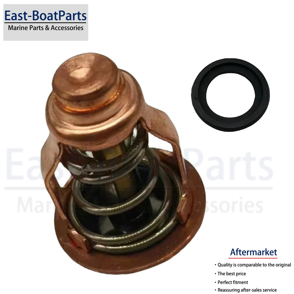 122° Thermostat for Yamaha Outboard F115 LF115 FL115 VZ200 VZ225 (2000–2023) 60V-12411-00-00