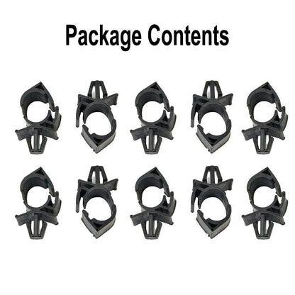 10pcs Wiring Harness Fastener Clips for Car (Universal)