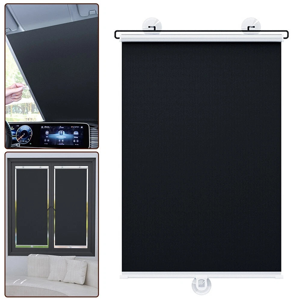 Sunshade Roller Blind for Car Window (Optimal Heat Reduction)