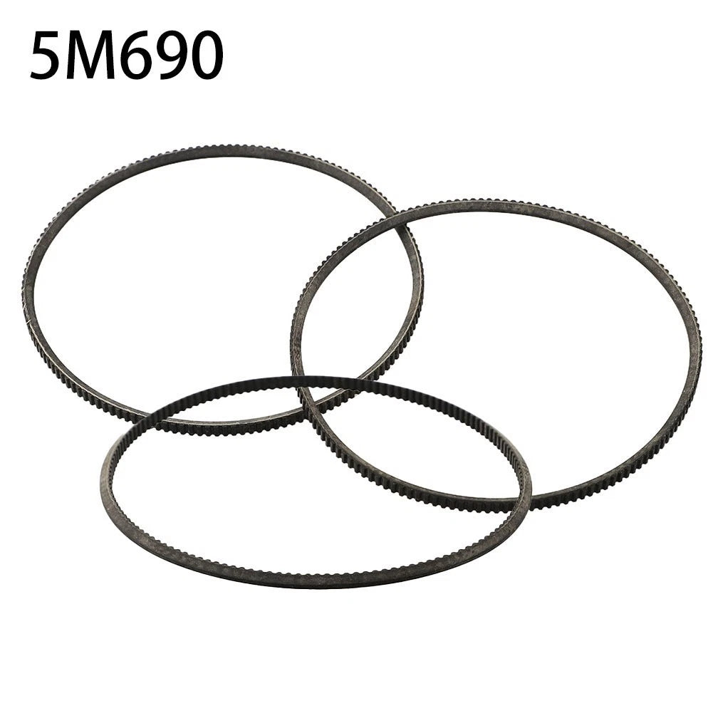Set of 3 Polyurethane Lathe Motor Belts for Model 5M690