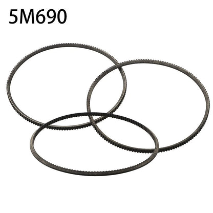 Set of 3 Polyurethane Lathe Motor Belts for Model 5M690