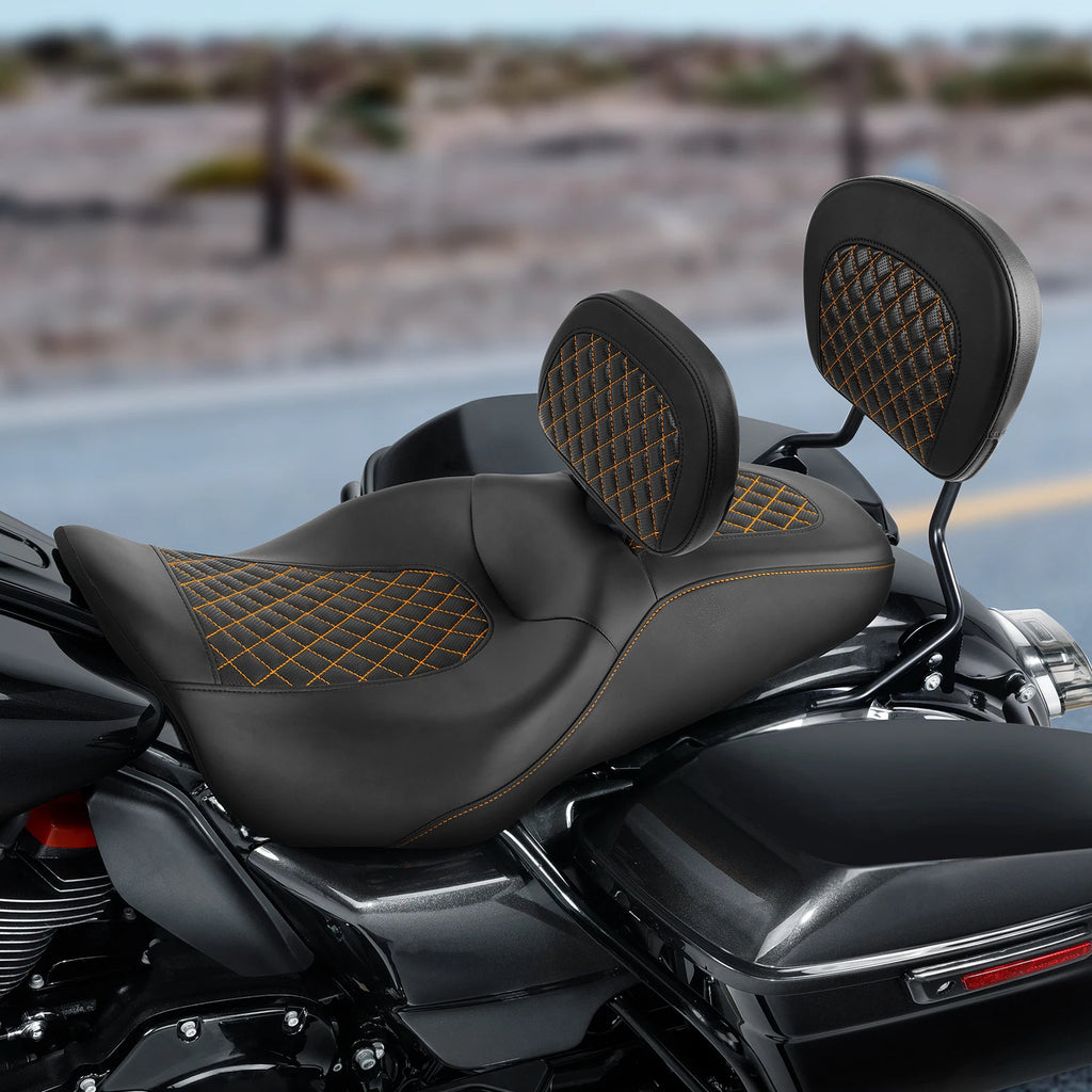 Seat Pad Backrest for Harley Street Road Glide (2009–2023)