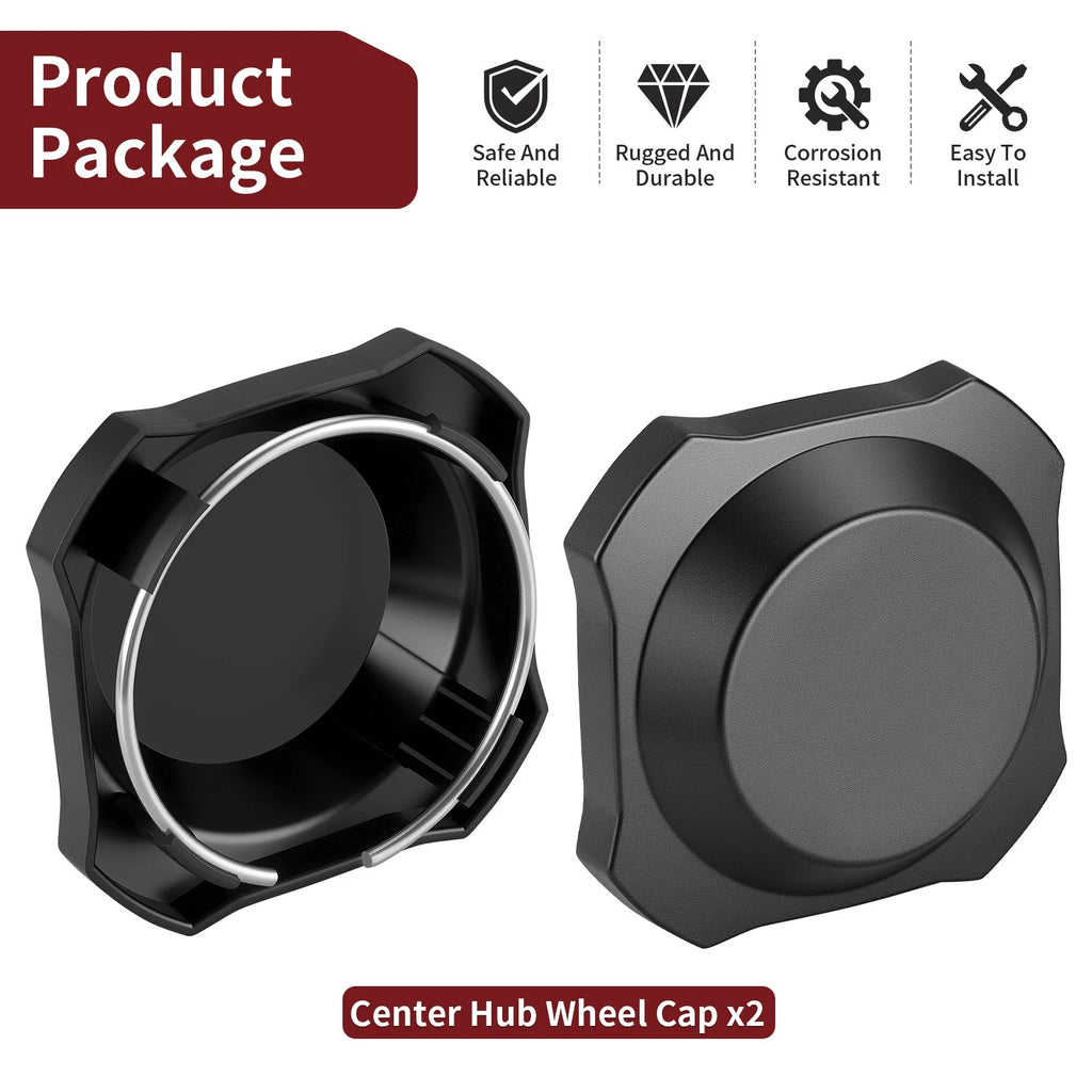 2 Center Hub Wheel Caps for Polaris RZR XP 1000 / XP 4 1000 (2024–2025) 1525221-655