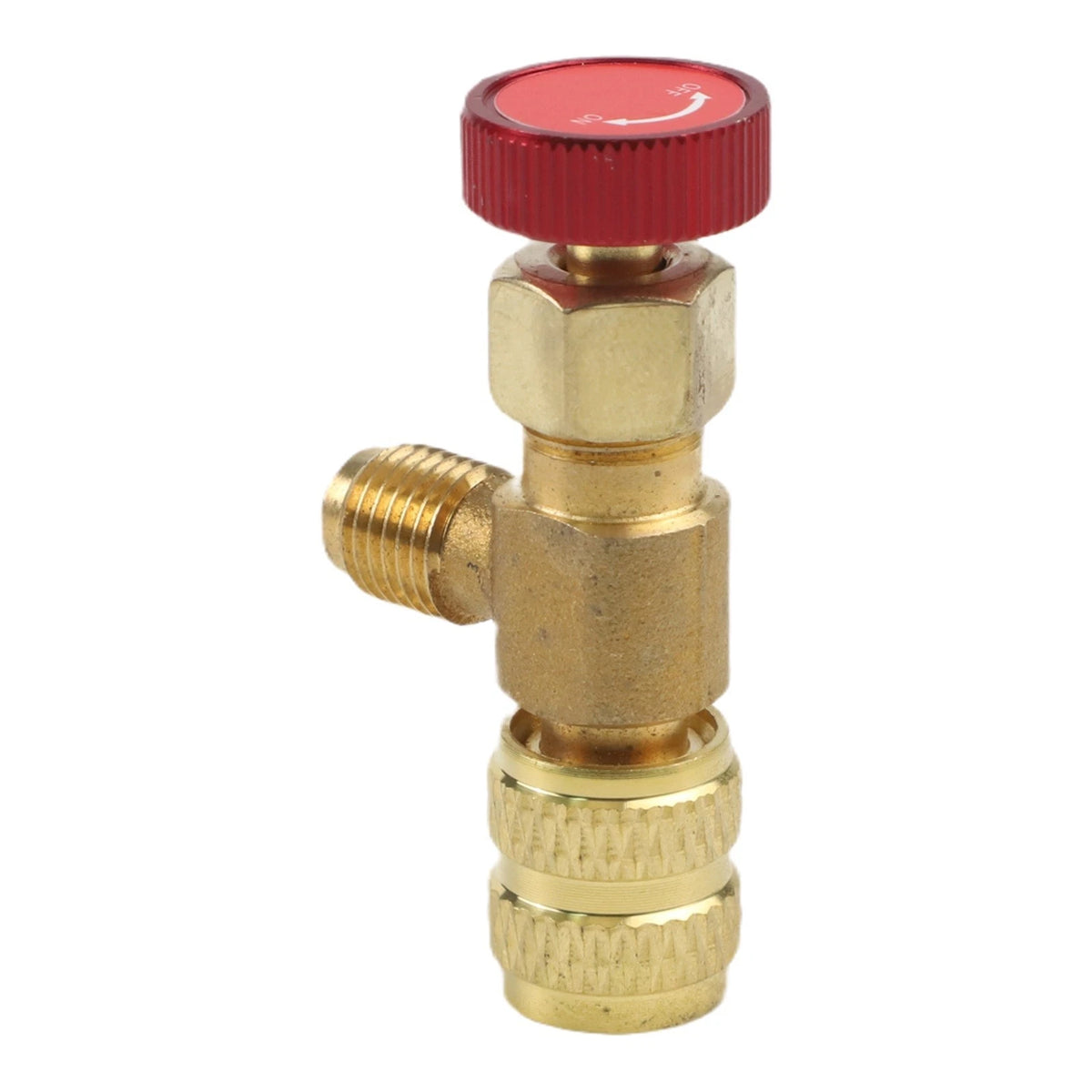 Brass Safety Valve for Air Conditioning Systems (R22, R410, R32)