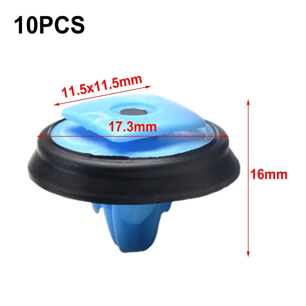 Blue Trim Clips for Fiat 500X (2016–2023)